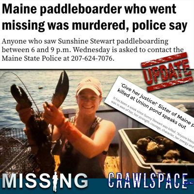 episode 539 // New England Serial Killer Update / Sunshine Stewart Homicide artwork