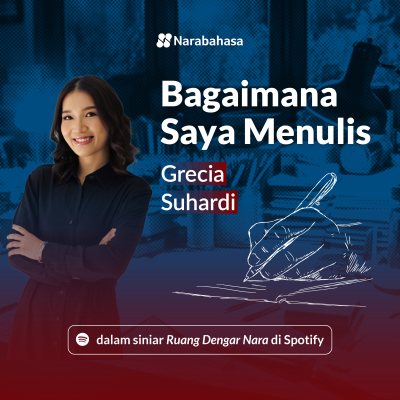 episode Bagaimana Saya Menulis: Grecia Suhardi artwork