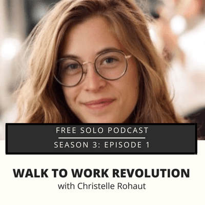 episode Walk to Work Revolution, with Christelle Rohaut artwork