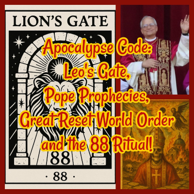 episode Apocalypse Code: Leo's Gate, Pope Prophecies, Great Reset World Order and the 88 Ritual! artwork