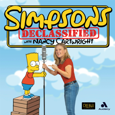 episode Introducing Simpsons Declassified with Nancy Cartwright artwork
