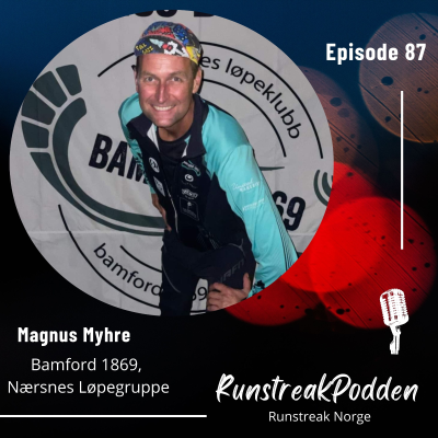 episode #87 Magnus Myhre og Bamford 1869, Nærsnes løpegruppe artwork