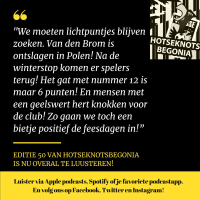 episode 50. Almere City-uit, Melle Meulensteen, Edward Sturing, John van den Brom, Coley Parry, Maasbert Schouten, Plan B, de Vergeten Vitessenaer, bord-op-schoot-scouting, Ferry Reurink artwork