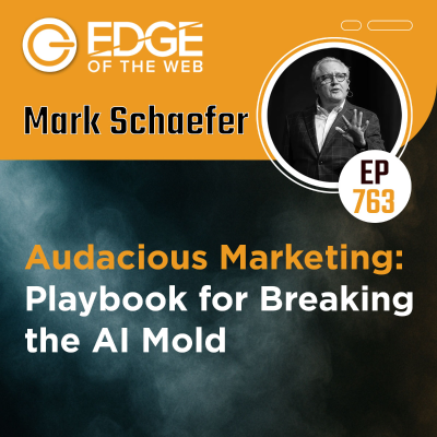 episode 763 | Audacious Marketing: Mark Schaefer’s Playbook for Breaking the AI Mold artwork
