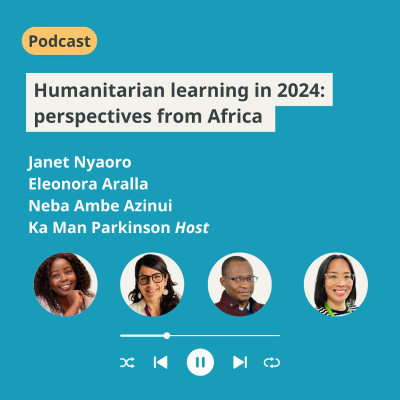 episode Humanitarian learning in 2024: perspectives from Africa artwork