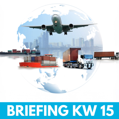 episode Logistik Briefing KW 15: HVO100, Global Resilience Index, Binnenschifffahrt u.v.m artwork