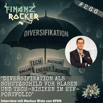episode „Diversifikation als Schutzschild vor Blasen und Tech-Risiken im ETF-Portfolio“ – Interview mit Markus Weis artwork