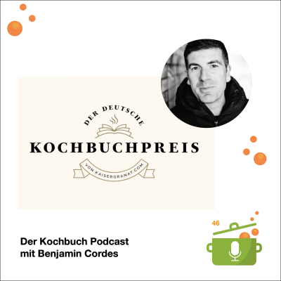 episode Folge 46: Benjamin Cordes und die Suche nach den besten Kochbüchern des Jahres artwork