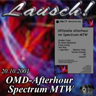 episode Lausch! @ OMD-Afterhour, Spectrum-MTW (2001-10-21) artwork