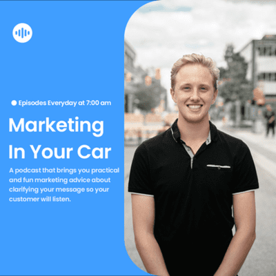 Marketing in your car podcast