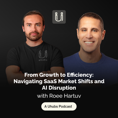 episode From Growth to Efficiency: Navigating SaaS Market Shifts and AI Disruption with Roee Hartuv artwork
