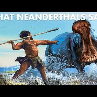 episode Extinct Animals Encountered by the Neanderthals artwork