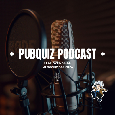episode Pubquiz Podcast 30 december 2024 artwork