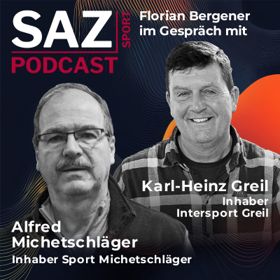 episode SAZsport-Podcast mit Greil und Michetschläger: Händler von Intersport & Sport 2000: So war unsere Wintersaison 24/25 artwork