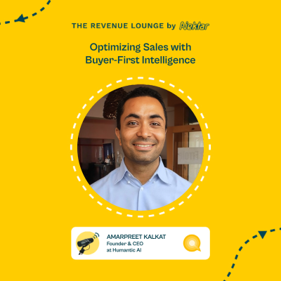 episode Optimizing Sales with Buyer-First Intelligence ft. Amarpreet Kalkat artwork