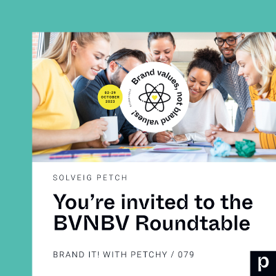 episode You're invited to the Brand values, not bland values! roundtable artwork