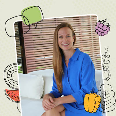episode “Slow down and breathe”, with COMO Shambala Estate’s Kimberly Kneier artwork