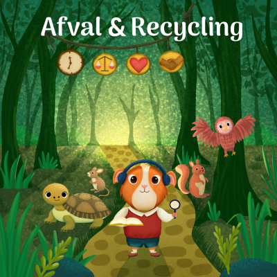 episode Charlie en het geheim van 'afval & recycling' | Charlie de Cavia artwork