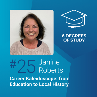 episode 025: Career Kaleidoscope - from Education to Local History artwork