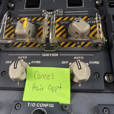 episode A Chick in the Cockpit, My Life Up in the Air artwork