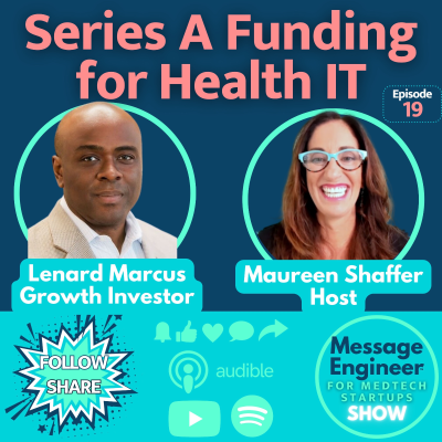 episode Unlocking Series A Funding for Health IT with Lenard Marcus, General Partner, Edison Partners, a Best Growth Investment Firm, GrowthCap artwork
