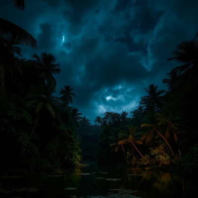 episode Tropical Night Geckos, Crickets, and Frogs - 10 Hours Sleep Sound artwork