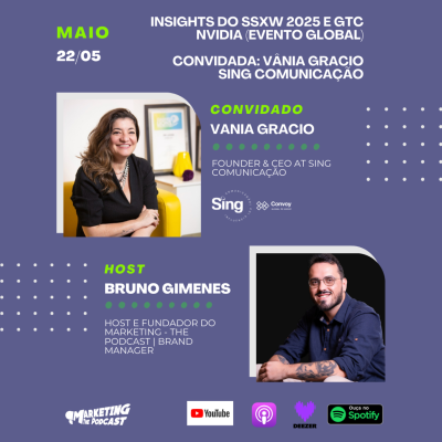 episode Insights do SSXW 2025 e GTC NVIDIA (EVENTO GLOBAL) - Convidada: Vânia Gracio - Sing Comunicação artwork