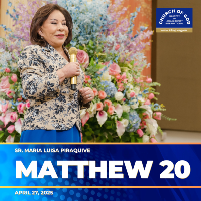 episode Sermon: Matthew 20 - April 27, 2025 - Sister Maria Luisa Piraquive artwork