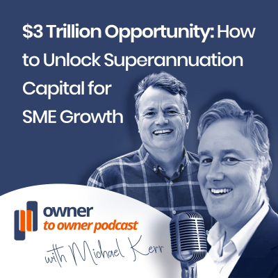 episode Bill Withers 3x business founder and author of breakthrough book Succession Thinking on building resilient SMEs artwork