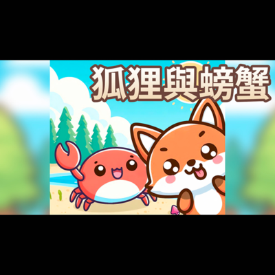 episode 【 佳佳老師說故事 】EP216《 狐狸與螃蟹 》|兒童故事繪本|幼兒睡前故事 artwork