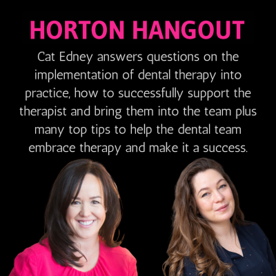 episode Cat Edney answers questions on the implementation of dental therapy into practice, how to successfully support the therapist and bring them into the team plus much more. artwork
