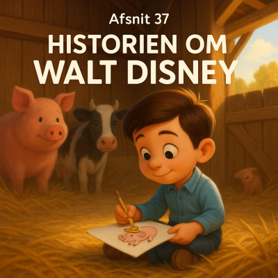 episode #37 Historien om Walt Disney artwork