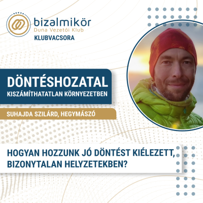 episode Suhajda Szilárd - Döntéshozatal kiszámíthatatlan környezetben artwork