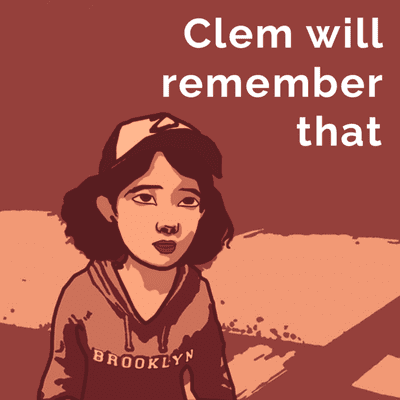 episode Clem will remember that artwork