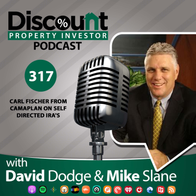 episode Episode 317: Carl Fischer from CamaPlan on Self Directed IRA's artwork