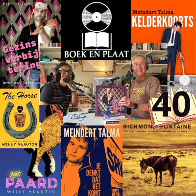 episode Afl. 40 Boek en Plaat over Meindert Talma en Willy Vlautin (Richmond Fontaine, Delines) artwork