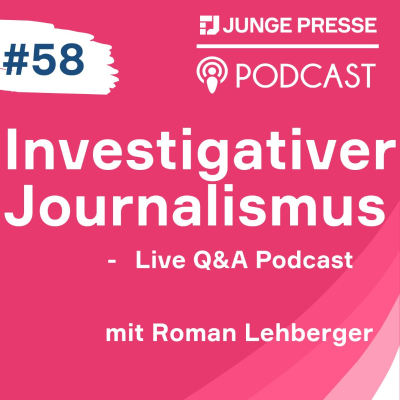 episode Investigativer Journalismus - Live Q&A Podcast (mit Roman Lehberger) artwork