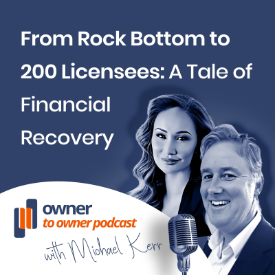episode Rosy McEvedy entrepreneurial founder of IV League Drips on overcoming the challenges of starting up and recovering from 2 big financial hits. artwork