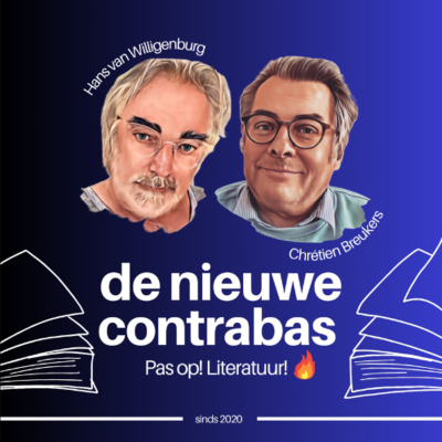 episode 180 - De Nieuwe Contrabas podcast – De spartelende mens krijgt bij Nadia de Vries literaire allure artwork