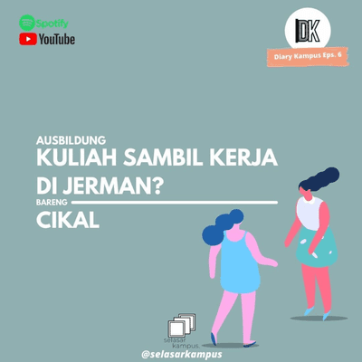 episode Kuliah Tapi Digaji? Dapet Puluhan Juta Sebulan?! - Diary Kampus #6 with Cikal artwork