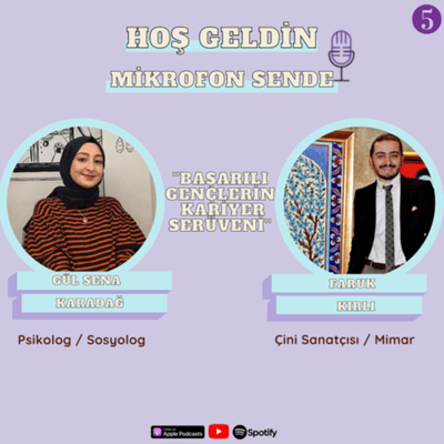 episode Hoş Geldin Mikrofon Sende Bölüm 5 | Genç Çini Sanatçısı Faruk Kırlı artwork