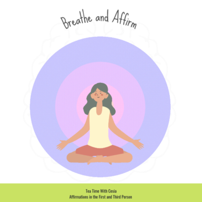 episode Breathe and Affirm with Cesia artwork