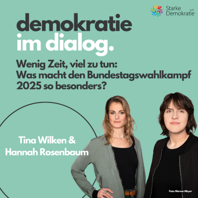 episode E24 - Was macht den Bundestagswahlkampf 2025 so besonders? artwork