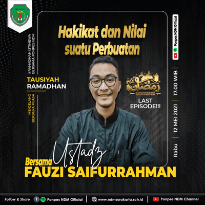 episode 《 𝐓𝐚𝐮𝐬𝐢𝐲𝐚𝐡 𝐑𝐚𝐦𝐚𝐝𝐡𝐚𝐧 - 𝐔𝐬𝐭𝐚𝐝𝐳 𝐅𝐚𝐮𝐳𝐢 𝐀𝐬𝐬𝐚𝐢𝐟: 𝐇𝐚𝐤𝐢𝐤𝐚𝐭 𝐝𝐚𝐧 𝐍𝐢𝐥𝐚𝐢 𝐒𝐮𝐚𝐭𝐮 𝐏𝐞𝐫𝐛𝐮𝐚𝐭𝐚𝐧》 artwork