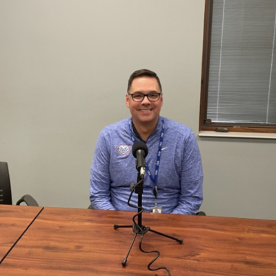 episode Dr. Craig McCaffrey, new Principal, HSE High School artwork
