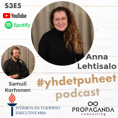 episode #yhdetpuheet jakso 18 - Anna Lehtisalo artwork