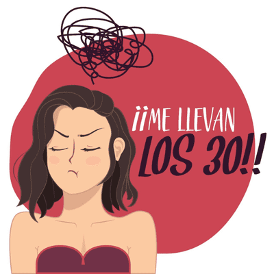 Kansikuva näyttelystä Me llevan los 30's