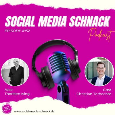 episode AR, VR, KI und klemmende Bestellknöpfe | Social Media Schnack #152 artwork