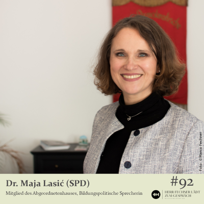 episode #92 Dr. Maja Lasić (SPD), Mitglied des Abgeordnetenhauses von Berlin, Bildungspolitische Sprecherin artwork