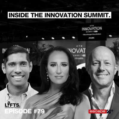 episode LIFTS Episode 79 - Fitness Meets Healthcare: Where Are We Headed? | Athletech Innovation Summit 2025 with Emma Barry artwork